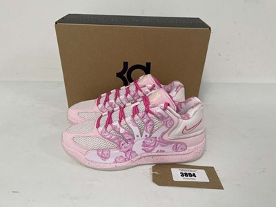 Lot 3894 - Nike KD18 NRG trainers in pink size UK8 - boxed