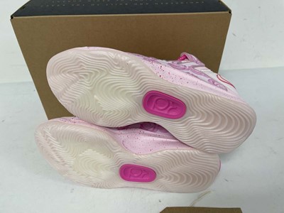 Lot 3894 - Nike KD18 NRG trainers in pink size UK8 - boxed