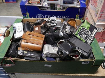 Lot 1101 - Cardboard box containing a large quantity of...