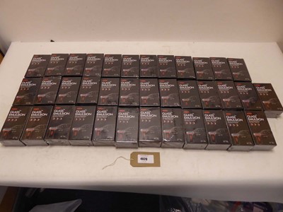 Lot 4620 - Selection of boxed Ogas oil film glass emulsion