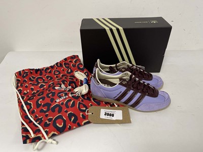 Lot 3906 - Adidas WB Japan trainers in lilac size UK5.5 -...