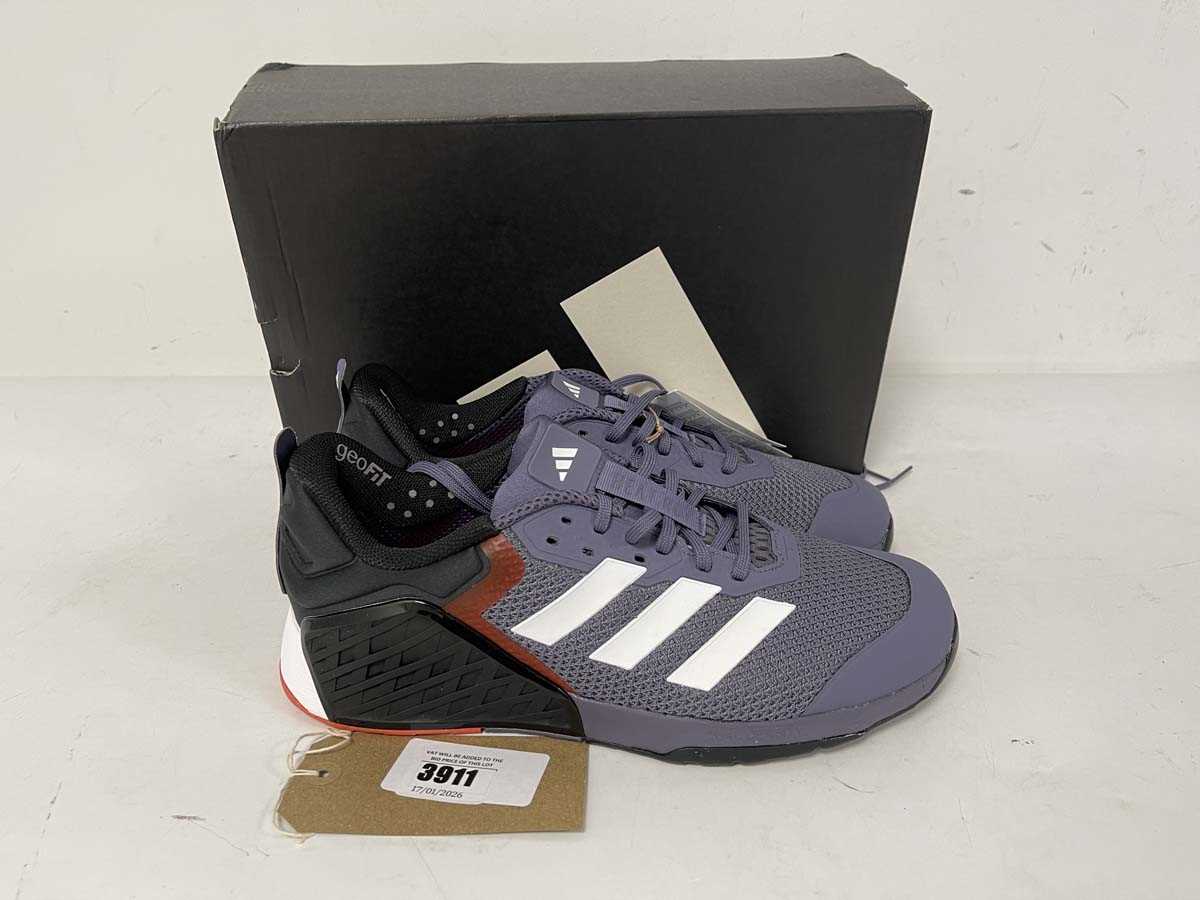 Lot 3911 - Adidas dropset 3 trainers trainers in blue...