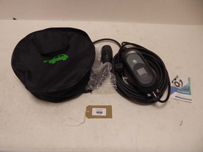 Lot 4630 - An EV electric charging cable