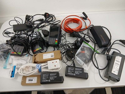 Lot 2414 - Mixed Bag including 2 Dell laptop PSU, 2...