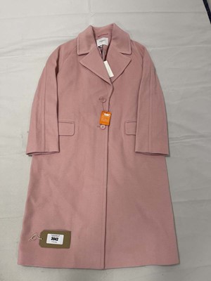 Lot 3942 - LK Bennett London trench coat in pink size 12...
