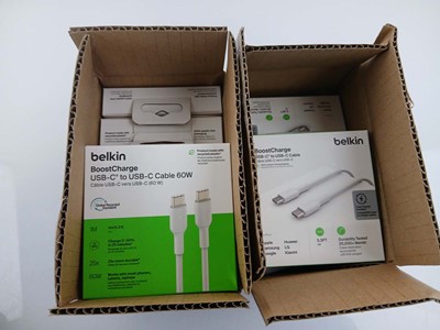 Lot 2081 - 10 boxed Belkin BoostCharge USB-C to USB-C cables