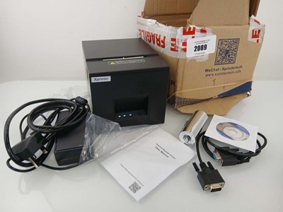 Lot 2089 - Xprinter thermal receipt printer XP-Q837L
