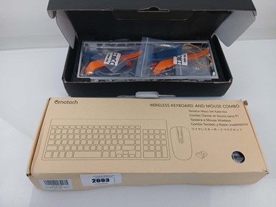 Lot 2093 - Boxed keyboard combo by Timetech & H60...