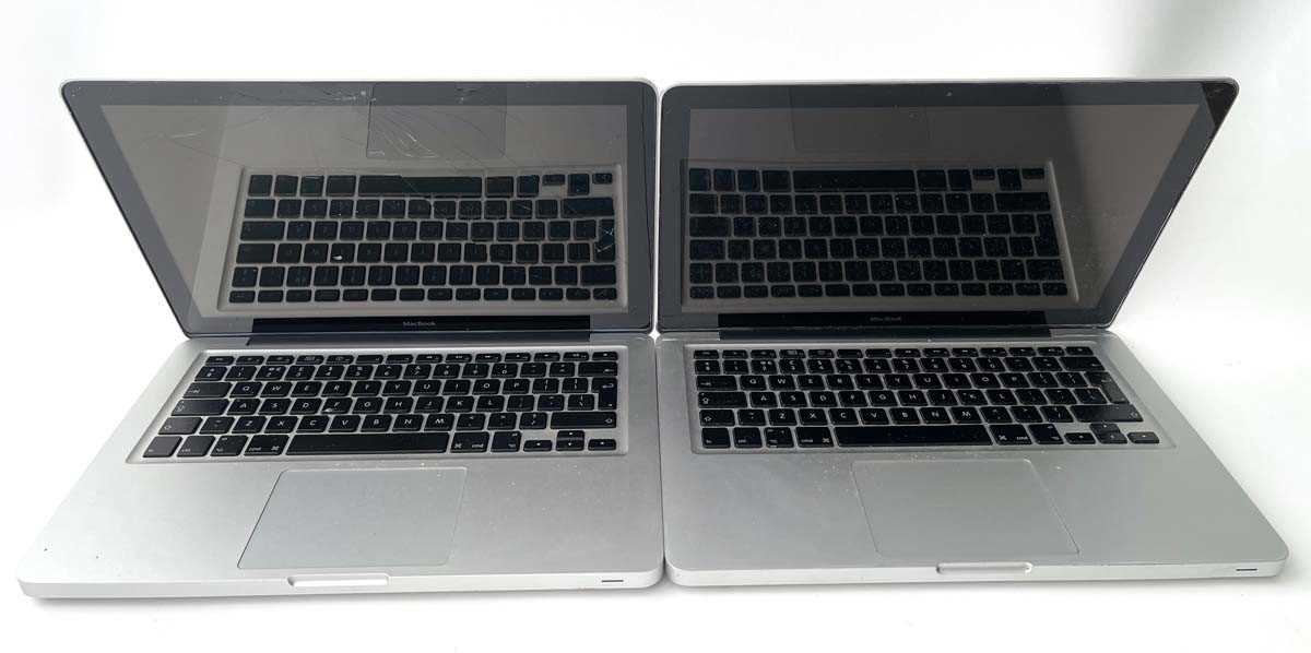Lot 2x MacBook 2008 A1278 laptops for spares /...