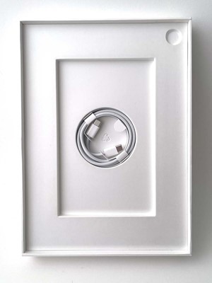 Lot iPad A16 A3354 128GB Silver with box and cable