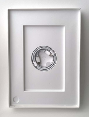 Lot iPad A16 A3354 128GB Blue with box and cable