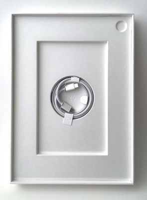 Lot iPad A16 A3354 128GB Blue with box and cable