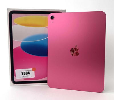 Lot iPad A16 128GB Pink with box and cable
