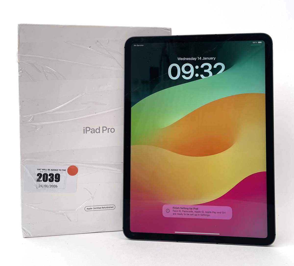 Lot iPad Pro 11" 128GB A2459 Space Grey with box