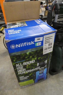 Lot 2365 - Nilfisk D140.4 electric pressure washer, boxed