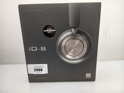 Lot 2098 - Boxed Dali iO-8 HiFi wireless headphones