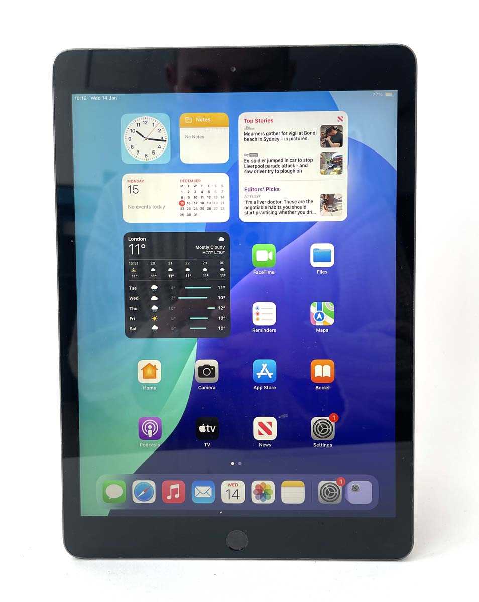 Lot iPad 7th Gen 128GB Space Grey