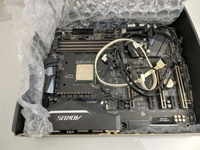 Lot 2104 - Boxed Aorus gaming motherboard