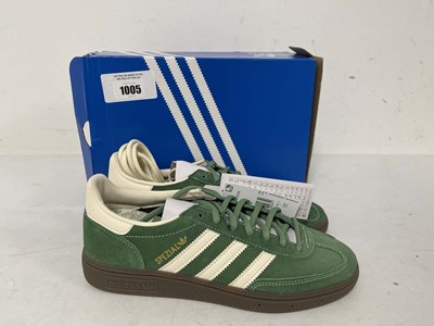 Lot Adidas handball spezial trainers in green size...