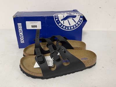 Lot Birkenstock sandals in black size UK6 - boxed