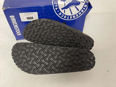 Lot Birkenstock sandals in black size UK6 - boxed