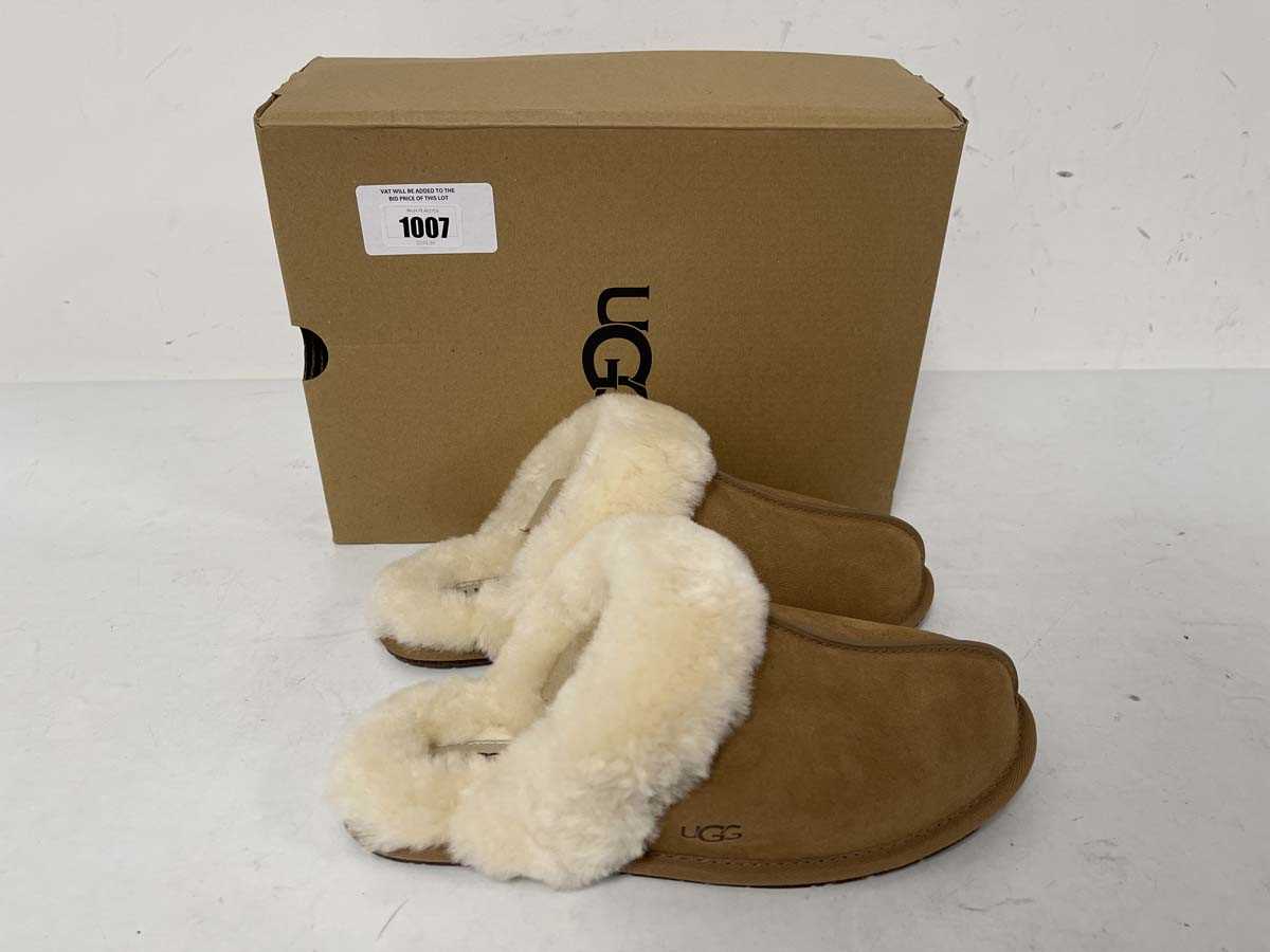Lot Ugg scuffette II slippers in brown size UK8 -...