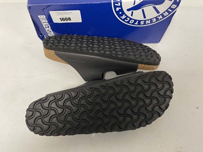Lot Birkenstock sandals in black size UK7 - boxed