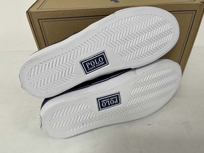 Lot Polo Ralph Lauren hanford spring trainers in...