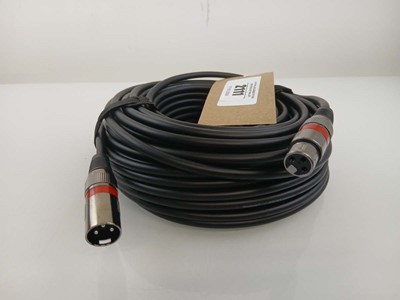 Lot 2111 - Long 3 pin XLR cable