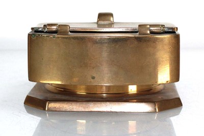 Lot 95 - An inkwell by Thomas W. Ward of Sheffield cast...