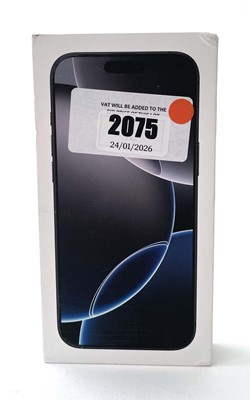 Lot iPhone 16 Pro Max 512GB Black Titanium with...