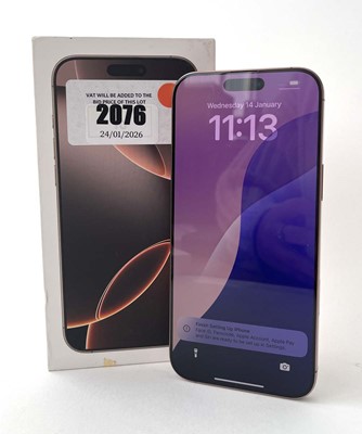 Lot iPhone 16 Pro Max 512GB Desert Titanium with...