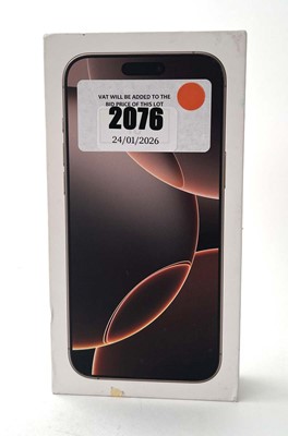 Lot iPhone 16 Pro Max 512GB Desert Titanium with...