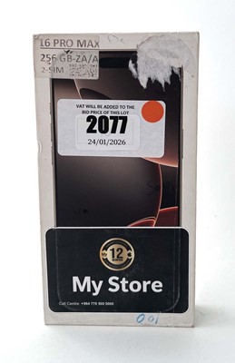Lot iPhone 16 Pro Max 256GB Desert Titanium with...