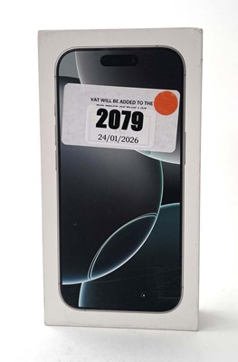 Lot iPhone 16 Pro 128GB White Titanium with box...