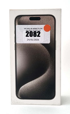 Lot iPhone 15 Pro Max 256GB Natural Titanium with...