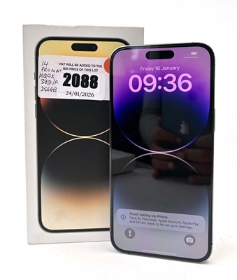 Lot iPhone 14 Pro Max 256GB Space Black (wrong box)