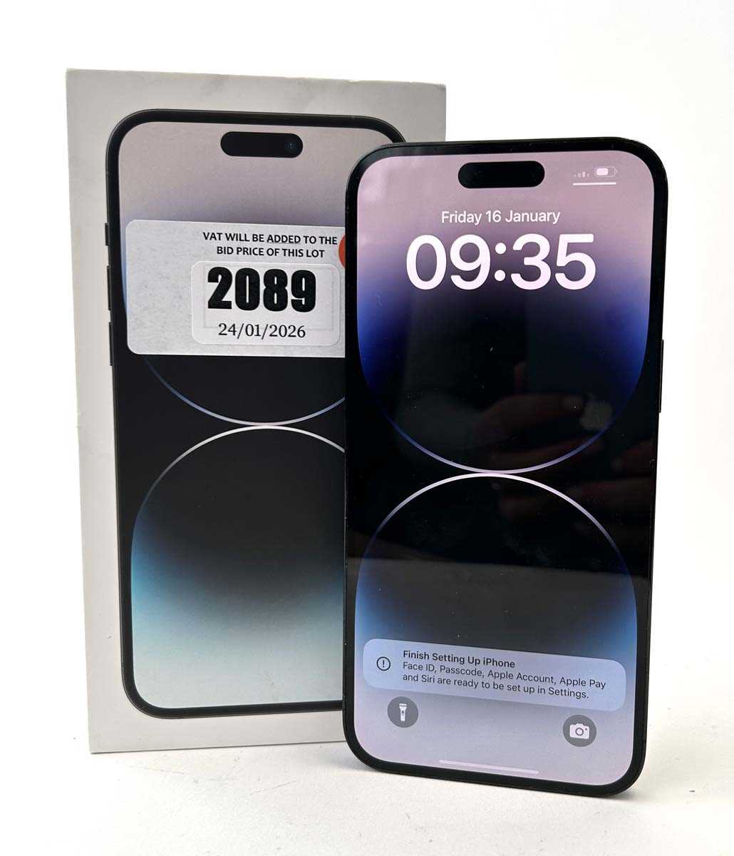 Lot iPhone 14 Pro Max 128GB Black with box