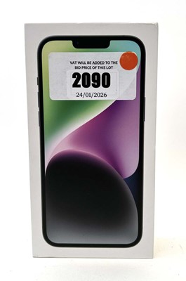 Lot iPhone 14 Plus 128GB Midnight with box and cable