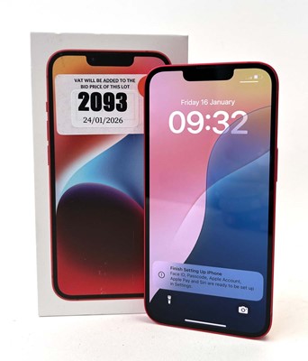 Lot iPhone 14 128GB Red with box