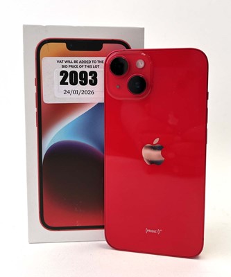Lot iPhone 14 128GB Red with box