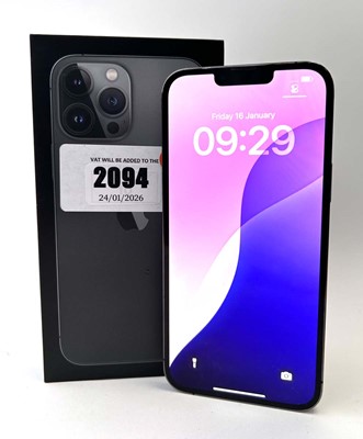 Lot iPhone 13 Pro Max 128GB Graphite with box