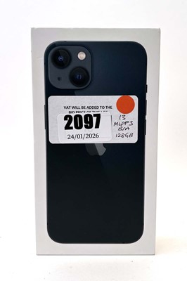 Lot iPhone 13 128GB Midnight with box