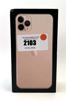 Lot iPhone 11 Pro Max 256GB Gold with box