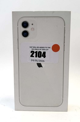 Lot iPhone 11 64GB White with box