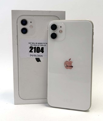 Lot iPhone 11 64GB White with box