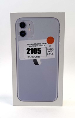 Lot iPhone 11 64GB Purple (wrong box)