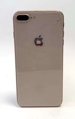 Lot iPhone 8 Plus 256GB Gold with box (back corner...