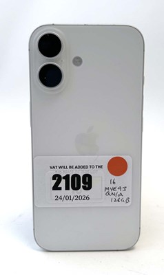 Lot iPhone 16 128GB White