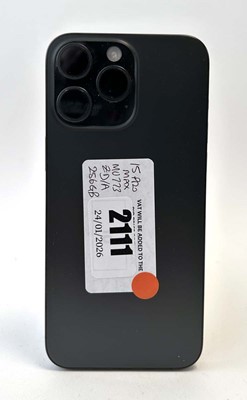 Lot iPhone 15 Pro Max 256GB Black Titanium